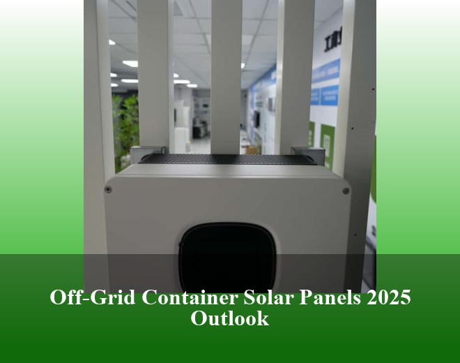 Off-Grid Container Solar Panels 2025 Outlook